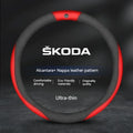 Suitable for Skoda car breathable steering wheel cover Citigo Fabia Kamiq Kodiaq VIRS Superb steering wheel cover accessories