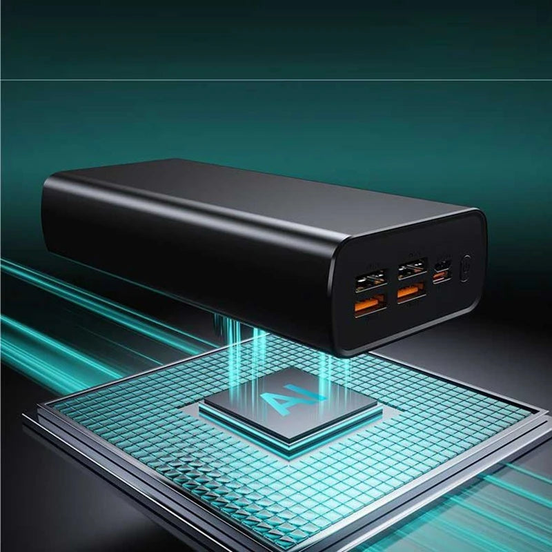 VIVO 1000000mAh Large Capacity Power Bank Digital Display 120W Fast Charging Outdoor Power Supply For Xiaomi Huawei iPhone 2026 Car Mobile World