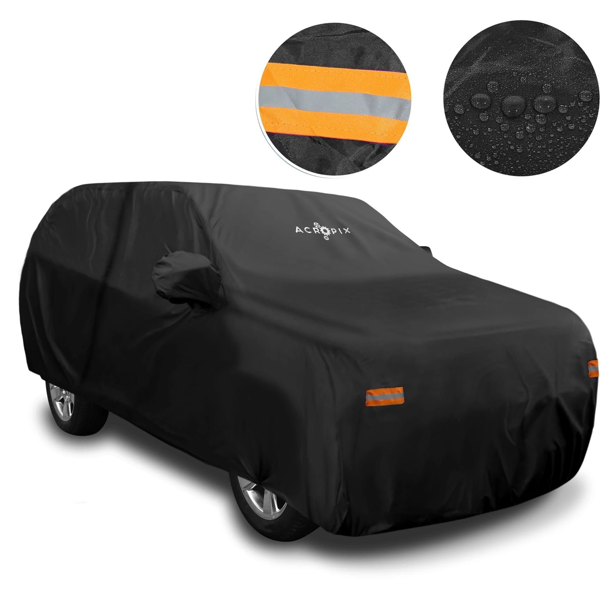 Motoforti Heavy-Duty Car Cover for Chevrolet Tahoe 4-Door SUV 2007-2020 Waterproof, UV-Resistant All-Weather Protection Car Mobile World