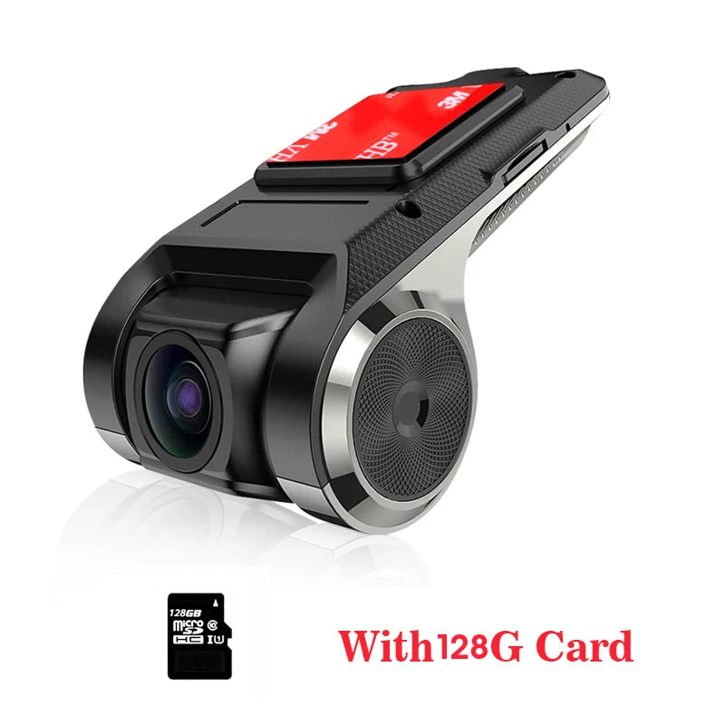 Develuck USB ADAS Full HD Car DVR Dash Cam For DVD Android Player Navigation Head Unit/Auto Audio Voice Alarm Video Recording Car Mobile World