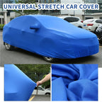 Universal Car Cover Customize Stretch Cloth Cover Beauty Styling Sunproof Dustproof Resistant Protection for BMW Benz Audi Mazda Car Mobile World