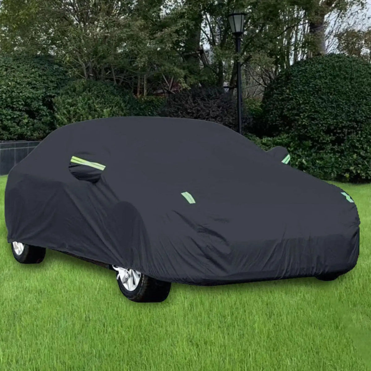 Outdoor Full Cover All Weather Rain Snow Universal Snowproof Car Clothing Car Cover Vehicle for Automobiles Trucks Sedan