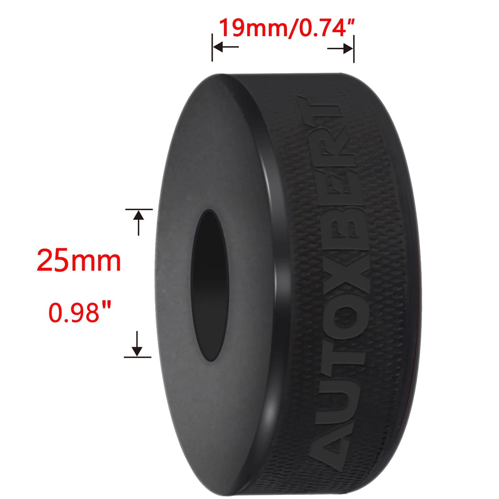 Rubber Bottle Jack Pad Protector Adapter Car Jacking Tool Pinch Weld Side Lifting Disk 20 25 29 37mm Hole 2 - 10t Bottle Jacks CM World