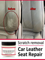 Auto Leather Repair Paste for Car Scratches Cracks Restoration Cream Seat Renovation Filling Compound Car Mobile World