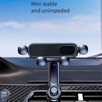 Cellphone Mount Phone Holder Gravity Foldable, 360 ° Rotating Extension Rod, Fits All Cars Vent