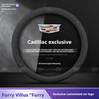Applicable to Cadillac steering wheel covers: CT5, ATSL, XT4, XT5, XT6, CT6, CT4, XTS, faux leather steering wheel grips CM World