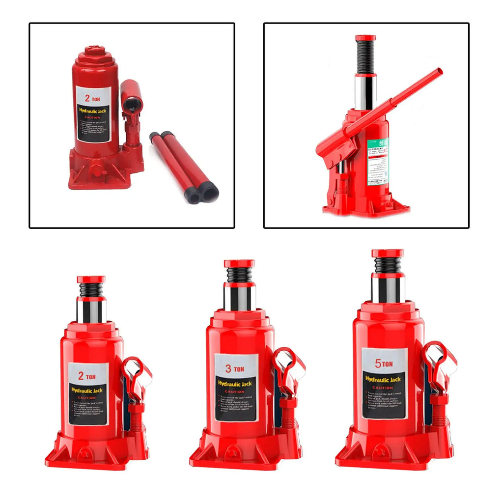 Automotive Jack, Vertical Hydraulic Car Jack Small Jack Handcranked Hydraulic Jack for Truck Car, Van Boat CM World