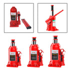 Automotive Jack, Vertical Hydraulic Car Jack Small Jack Handcranked Hydraulic Jack for Truck Car, Van Boat CM World