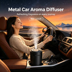 Portable  Car Aroma Diffuser USB Charging Essential Oil Diffuser Suitable for Home Office Car  Intelligent  Smell Distributor