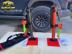 Heavy Duty Portable Manual Hydraulic Jack Car Repair 4x4 Off-Road SUV Universal Parts Aluminum Alloy Steel Reinforced High Lift
