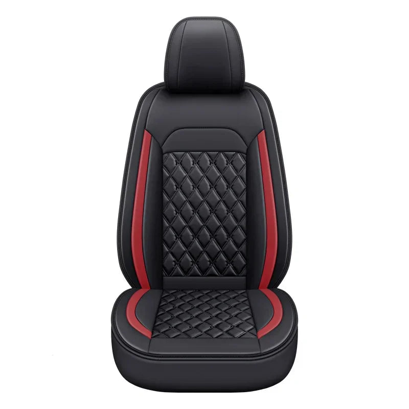 Full Coverage Universal Pu Leather Car Seat Covers for HYUNDAI Tucson Santa FE i30 i40 Veloster Creta Elantra Car Accessories CM World