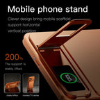 Lenovo 500000mAh Magnetic Power Bank Wireless Fast Charger For Magsafe Portable Auxiliary Battery Pack For iphone Samsung Huawei