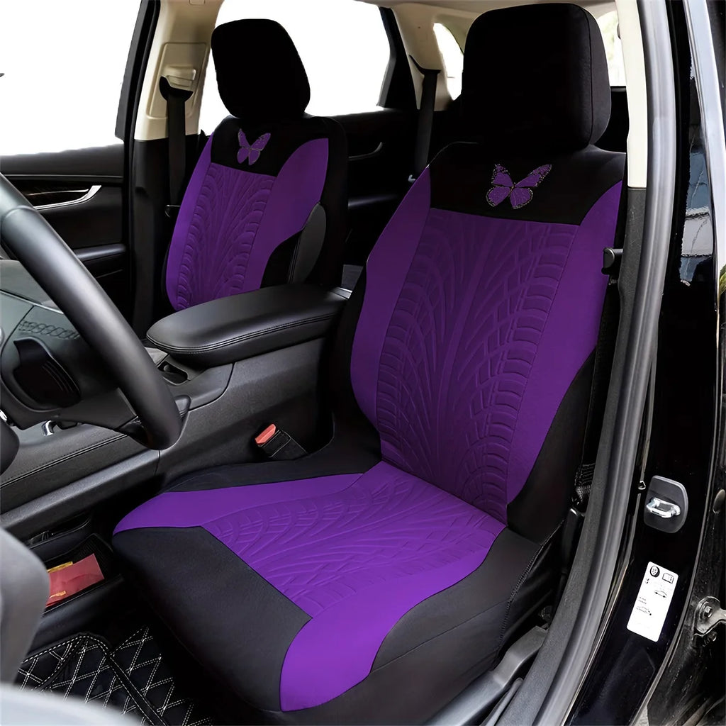 Fashion Car Seat Covers Universal Car Seat Cover Car Seat Protection Covers Women Car Interior Accessories (9 Colors)