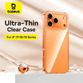 Baseus Clear Case For iPhone 17 Pro Max Soft TPU Case For iPhone 17 Air Anti-drop Ultra Thin Cover For iPhone 16 15 Pro Max Case Car Mobile World