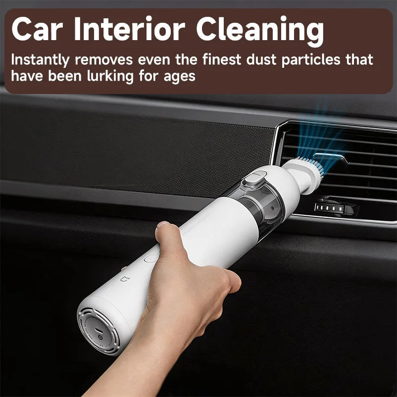 Xiaomi Mijia Handheld Vacuum Cleaner 12000Pa Strong Suction Cordless Rechargeable Portable for Home Car Pet Hair Cleaning Car Mobile World