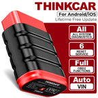 6 Reset Thinkcar Thinksafe OBD2 Bluetooth Scanner Bi-Directionl Code Reader ABS Oil SAS All System OBD 2 Car Diagnostic Tool Car Mobile World