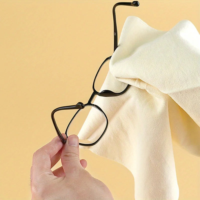 Chamois Cloth For Car Drying Towel Shape Real Leather Washing Cloth Cleaning Towel Car Wipes, Cleaning Cloth For Glasses (Lens)