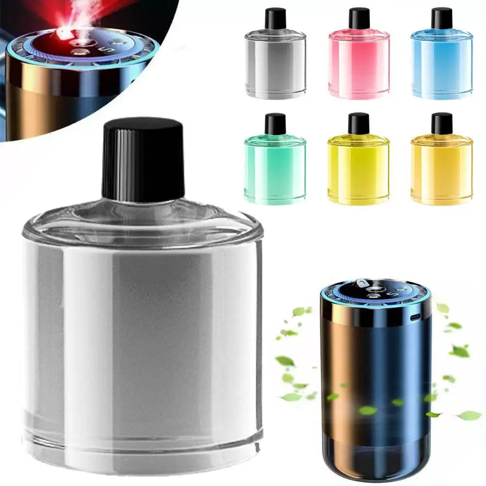 Car Air Freshener Car Aromatherapy Replacement Smell Air Freshener Automatic Auto Scent Starry Sky Ceiling Ambient Light