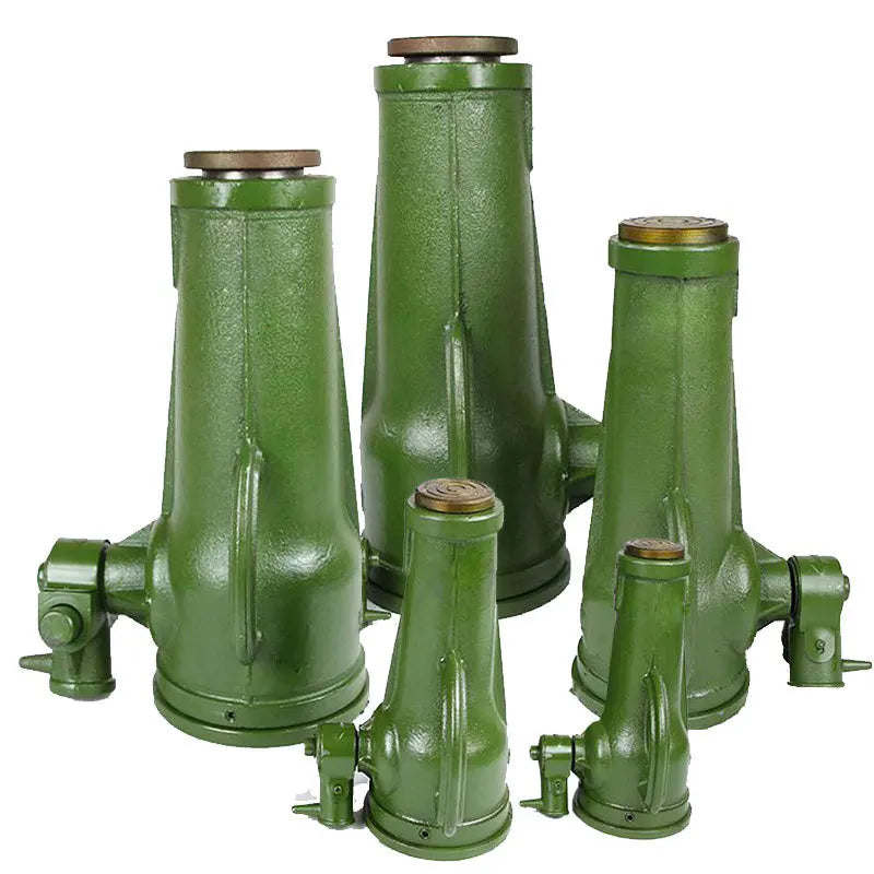 16 Ton Vertical Screw Jack - Hand-Cranked Mechanical Gear Jack for Bridge Lifting CM World