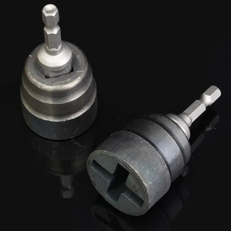 Drill Jack Adapter Impact Wrench Adapter Auto Repair Jack Socket Automotive Maintenance Lifting Tool Labor-Saving Device CM World