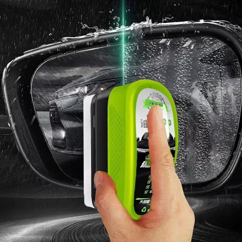 Car Windshield Oil Film Cleaning Brush, Removes Oil Film, Rainproof and Anti-Fog, Powerfully Cleans Windshield.