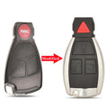 jingyuqin 2/3/4 Buttons Car Key Shell For Mercedes Benz B C E ML S CLK CL Modified Replacement Smart Auto Key Case Upgrade CM World