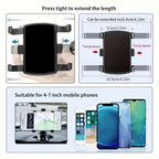 Universal Car Support Car Phone Holder Multi-Functional Dashboard For iPhone Samsung GPS Bracket 180 Degree Rotation Accessorie CM World