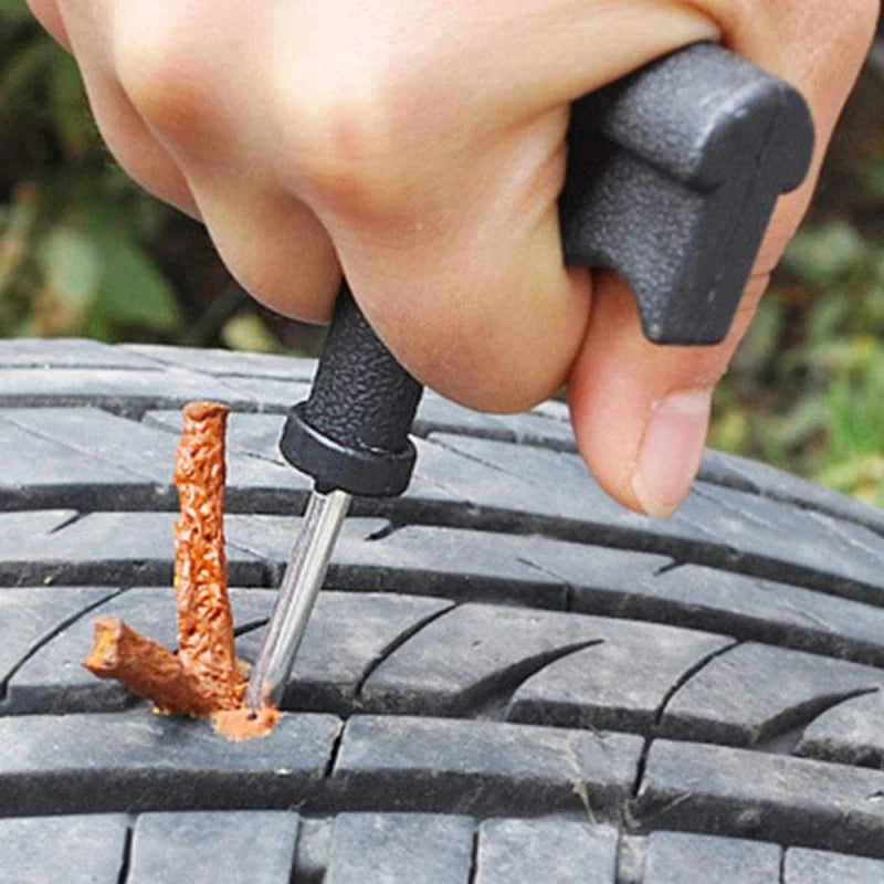 5/50Pcs Tire Repair Strips Tubeless Rubber Stiring Glue Seals for Car Motorcycle Tyre Puncture kit wicks worms Tools Accessories CM World