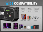 Car 6000A Portable 12V  Jump Starter Power Bank 12V Auto Battery Charger Booster Starting Device
