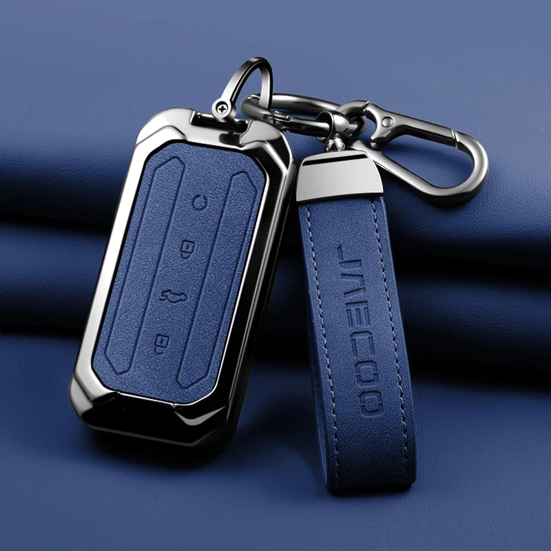 For Chery Jaecoo J5 J7 5 7 2025 2026 Keychain and Keyring Car Interior Accessories Zinc Alloy Car Key Protective Cover Suitable