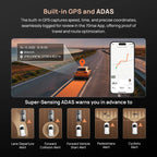 70mai 4K Dash Cam A810S STARVIS2 IMX678 Sensor Dual HDR Night Vision Buffered Rec Supercapacitor 512GB Voice Control Car Camera