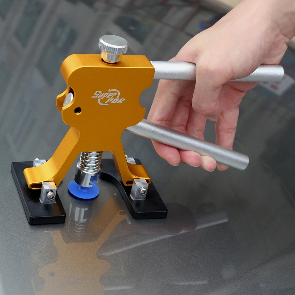 PDR Dent Puller Paintless Dent Removal Kits Dent Repair Tool Dent Lifter Car Dent Puller Body Auto Dent for Car Dents CM World