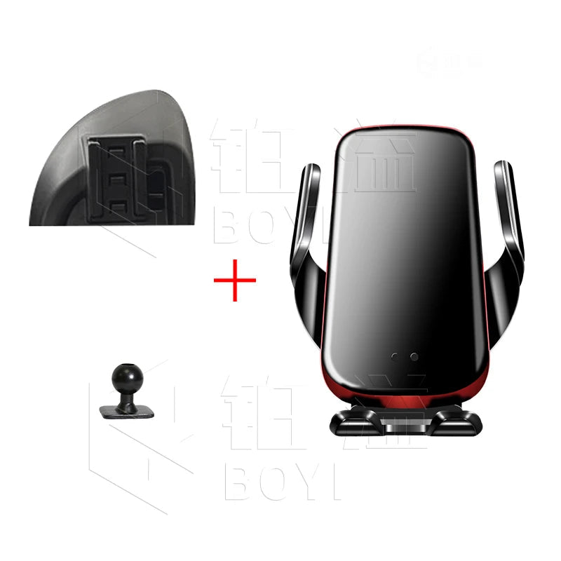 Phone Holde Car For Porsche Cayenne 2010-2015 Mobile Support Special Fixed Bracket Base Wireless Charging Stand Interior CM World
