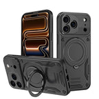 Case For iPhone 17 16 15 14 13 12 Pro Max Air 16e 16 15 14 Plus colorful Ring Bracket Magnetic Holder Cover Shockproof Armor