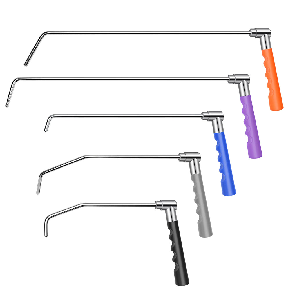 Super PDR Car Paintless Dent Repair Pry Bar Set Adjustable Rotating Pry Bar Damage-Free Dent Repair No Bodywork Needed CM World