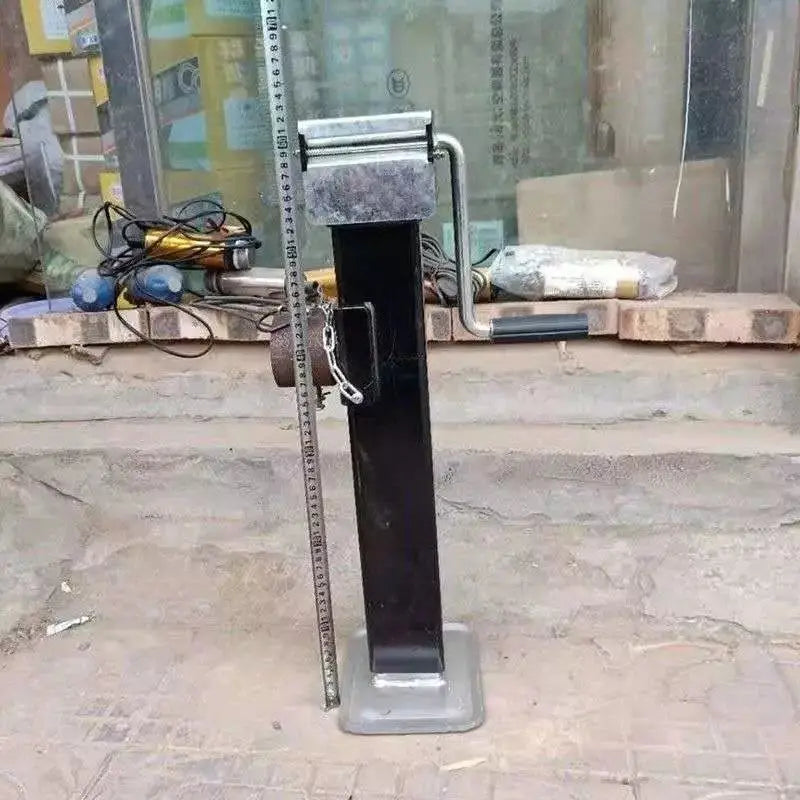 400kg/1T Hand-cranked Jack Adjustable Mobile Electric Jack Thickened Screw Lift Rod Bracket