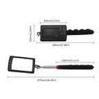 Engine Chassis Inspection Auto Repair Detector Mirror of Multi-directional Folding Telescopic LED Light Reflector CM World