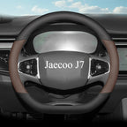 Leather Car Steering Wheel Cover for Jaecoo J7 Phev 2024 2025 2026 Accessories