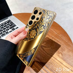 Classic patterns s25 ultra s26 ultra Fashion Glass phone case for Samsung Galaxy S26/S25/S24/S23/S22/S21FE Ultra Plus Shockproof