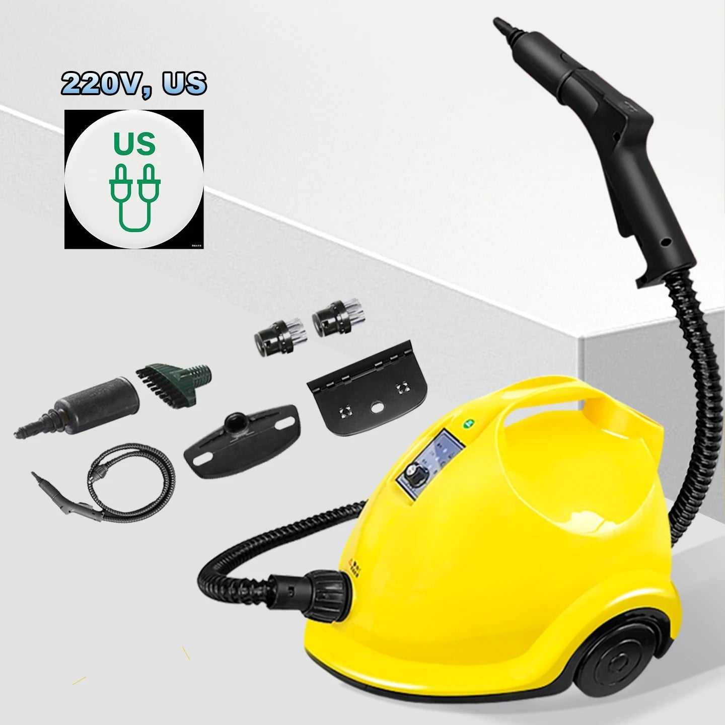 Professional Car Air Purifier High Temperature Steam Sterilization Fresh Air Home Instant Heating Steam Cleaner Car Household CM World