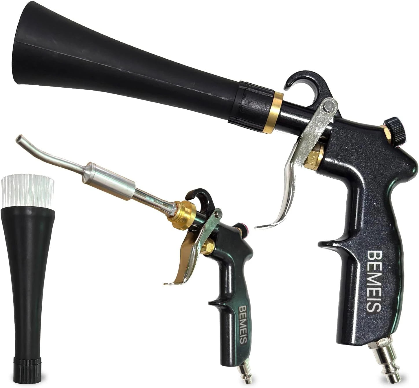 Portable High Quality Japanese Stainless Bearring Tube Dry Wash Tornado Blowing Gun Tornador Gun with Air Regulation CM World
