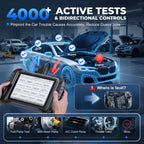 XTOOL D8S Car Diagnostic Tools Automotive Scanner ECU Coding 42+ Services Topplogy Bidirectional Key Programming CANFD DOIP FCA