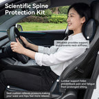 YZ for Tesla Travel Neck Pillow Model Y YL 3 Highland Headrest Lumbar Support Breathable Memory Foam Cushion Juniper Accessory