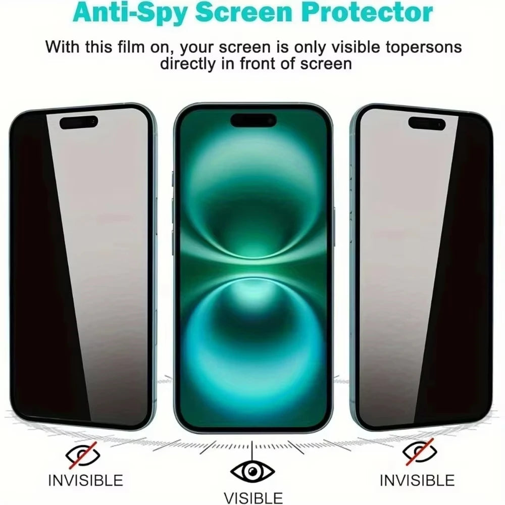 1/2Pieces Tempered Glass Privacy Screen Protector For Samsung S26 S26Ultra S25 S25 S24 Ultra S25 S22 S23 + Tempered Glass