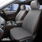 Universal Flax Car Seat Cover Front Rear Cushion Comfortable Breathable Protector Mat Four Season Pad Auto Interior Accessories CM World