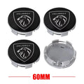 60mm Car Wheel Hub Caps Tire Center Cover Emblem Badge Auto Styling Accessories Fit Peugeot 206 207 307 308 508 2008 3008