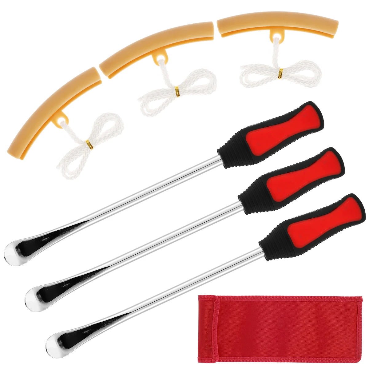 Rim Protector Tire Changing Lever Tools Motorcycle Tyre Repair Tool Spoon Kit Non-slip Handle Car Motorbike Tire Changer Levers