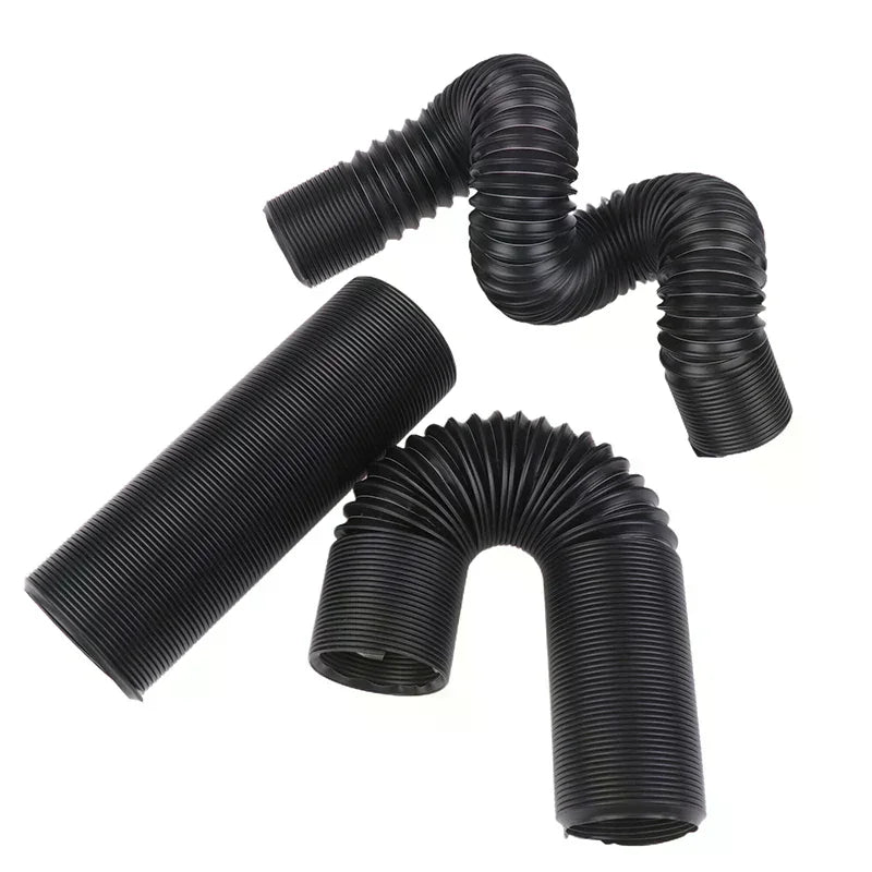 Car Cold Air Intake Tube Kit 2.5inch 3inch Flexible Air Inlet Duct Pipe System 51mm 63mm 76mm Universal CM World