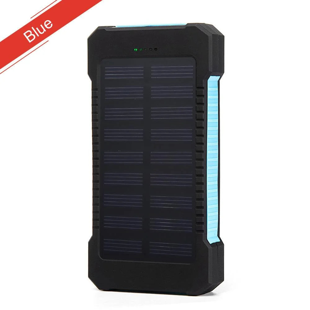 500000mAh Outdoor Solar Power Bank Super Fast Charging Portable External Battery for iPhone Samsung Huawei