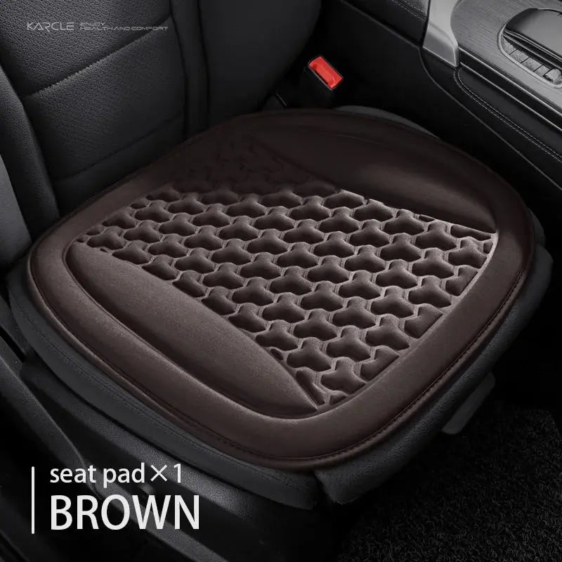 Karcle Car Seat Cover For Car Seats 3D Breathable Car Seat Protector Universal Auto Seat Cushion Convex Sweatproof Chair Mat Car Mobile World